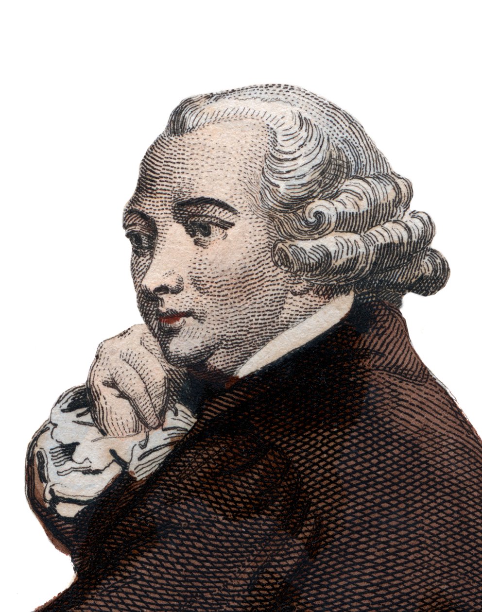 Portret Guillaume Chretien de Lamoignon de Malesherbes (1721-1794), francuskiego męża stanu i ministra. autorstwa French School