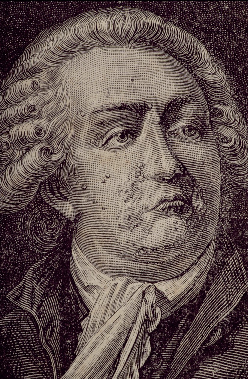 Portret Honore Gabriela Riqueti, hrabiego Mirabeau (1749-91) (patrz 254961) autorstwa French School