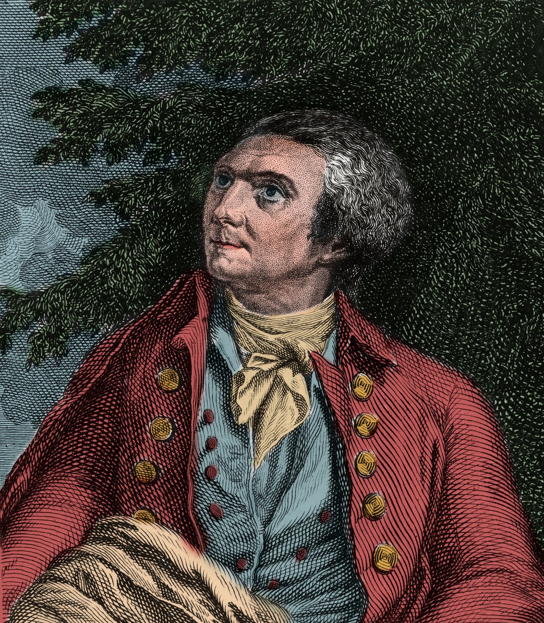 Portret Horacego Benedykta de Saussure (1740-1799) autorstwa French School