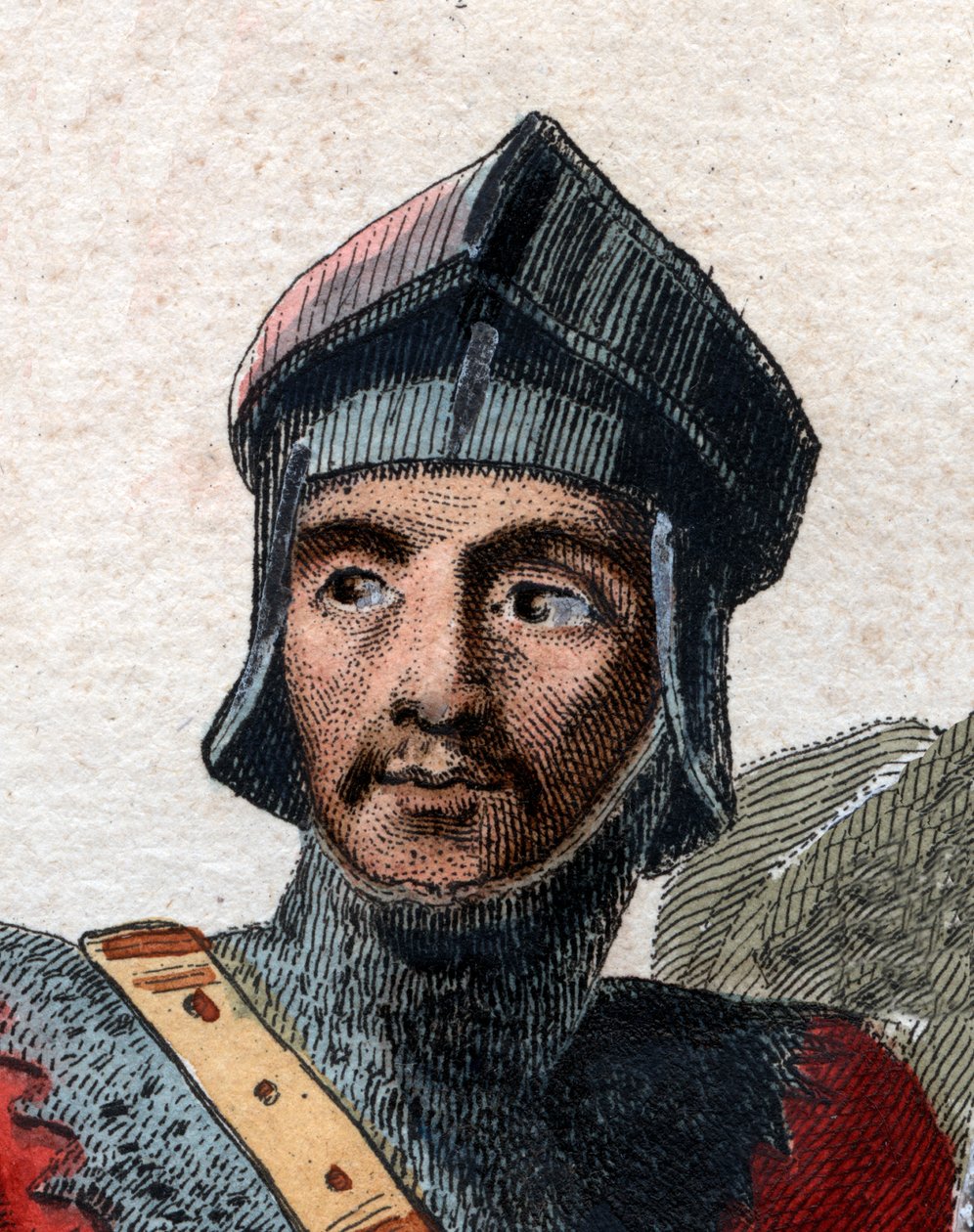 Portret Hugo I Kapeta (ok. 941-996), króla Francji. autorstwa French School