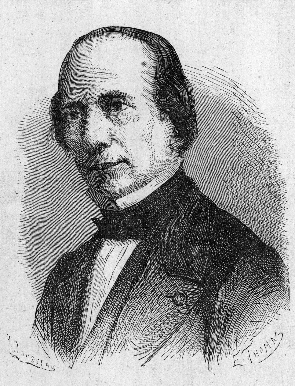 Portret J. Caselli, włoskiego fizyka - w „Albumie Nauki”; wybitni naukowcy; Wielkie odkrycia”” 1896. autorstwa French School