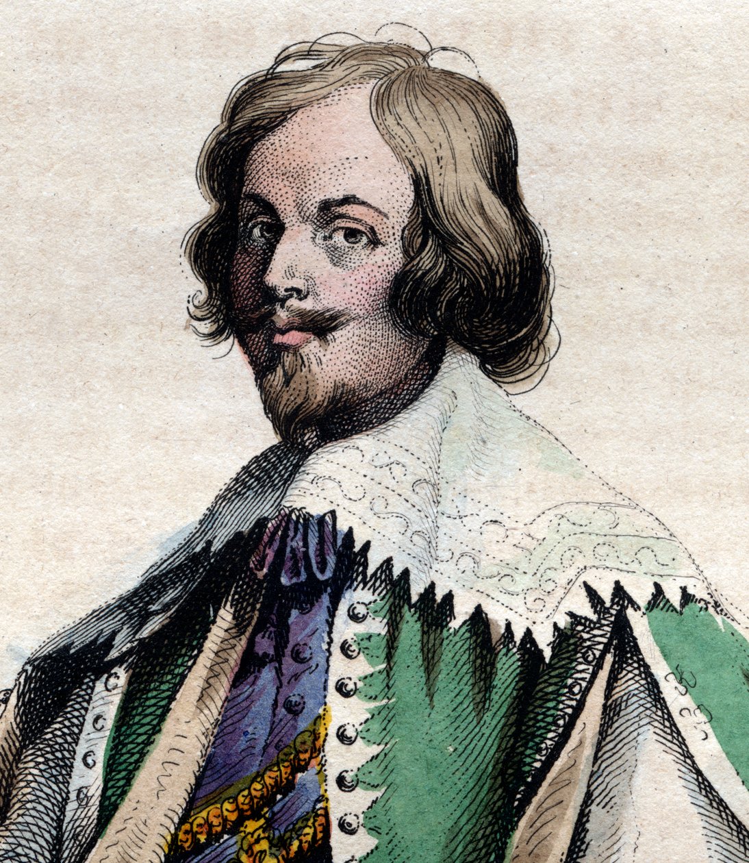 Portret Jacquesa Callota (1592-1635), francuskiego grafika i rysownika. autorstwa French School