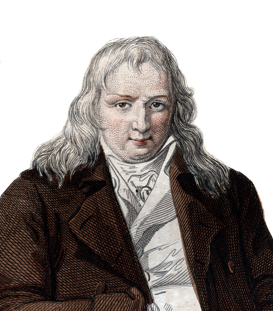 Portret Jacquesa Henri Bernardina de Saint Pierre (1737-1814), francuskiego pisarza i botanika. autorstwa French School
