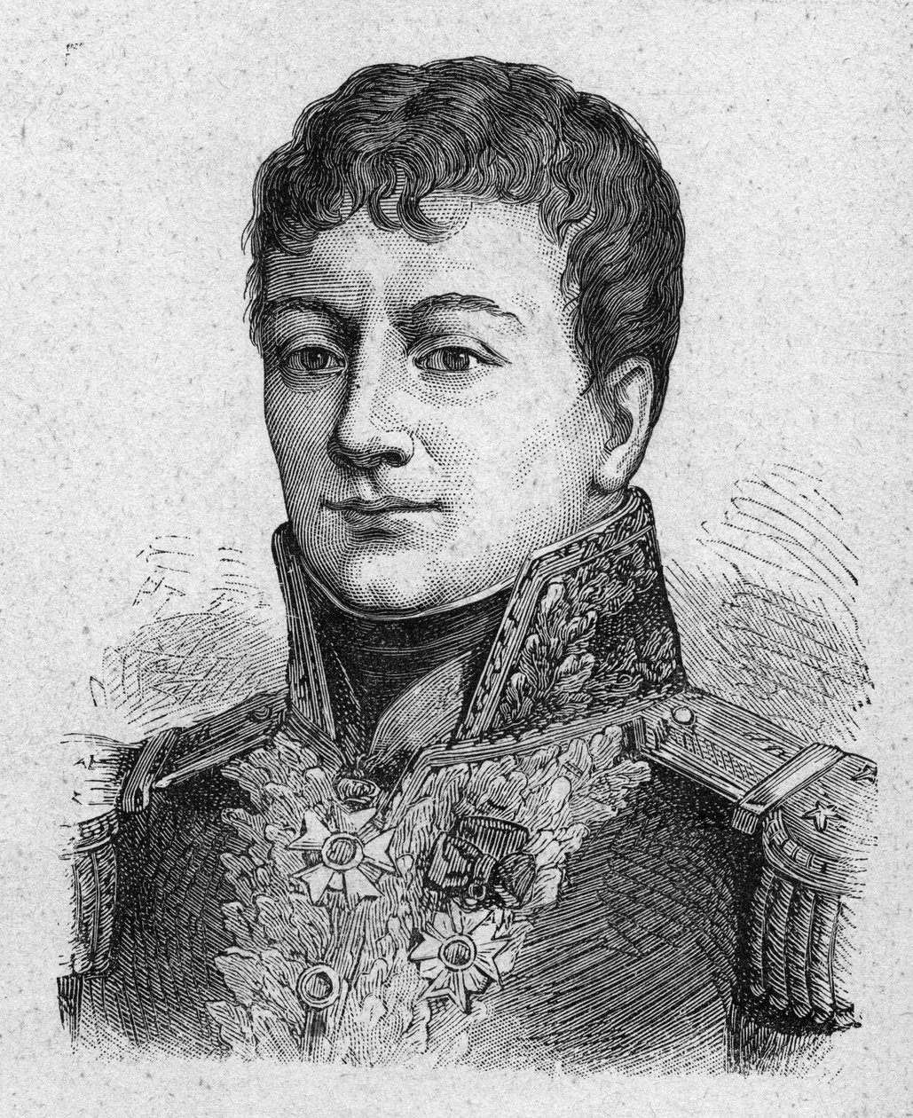 Portret Jean-Baptiste (Jean Baptiste) Raymond Lacrosse (1765-1829) 1. Komisarz Republiki i gubernator Gwadelupy. autorstwa French School