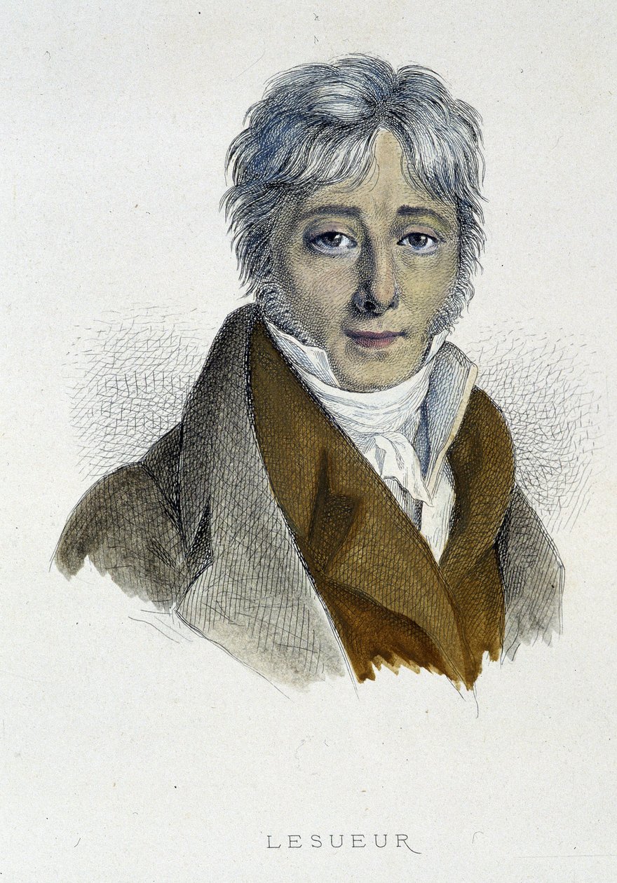 Portret Jeana - François Lesueur - grawer autorstwa French School