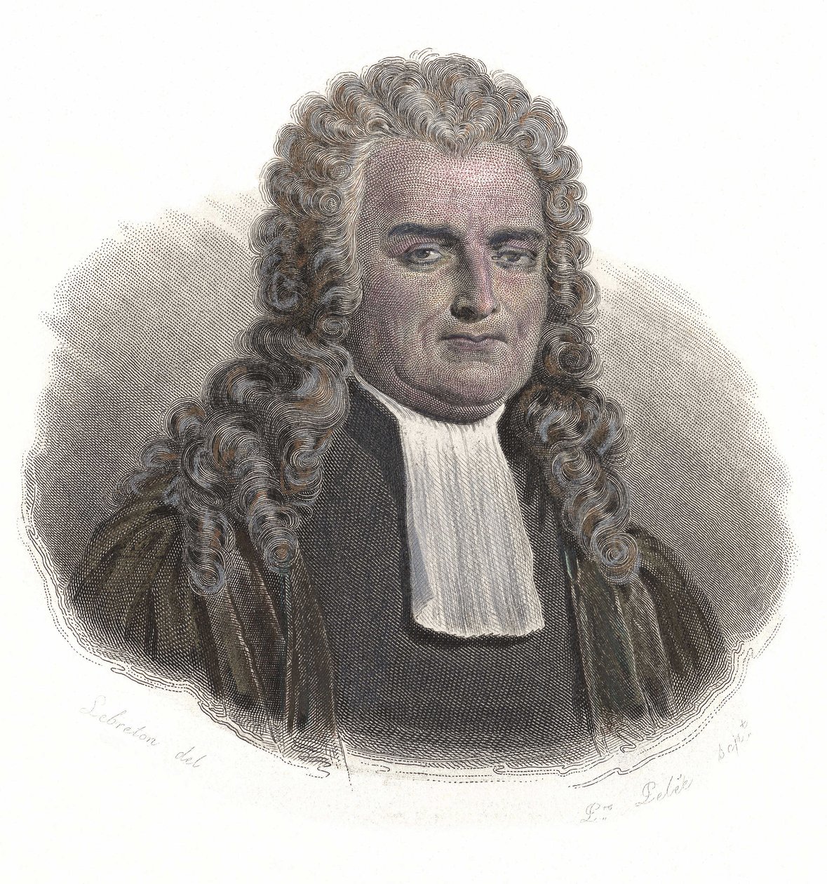 Portret Jeana Baptiste Antoine de Montyon (1733-1820), francuskiego ekonomisty i sędziego. w „Portrety Hommesa przydatne” autorstwa French School