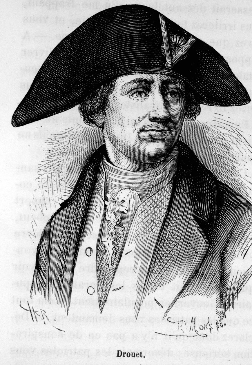 Portret Jeana Baptiste Droueta (1763-1824) autorstwa French School