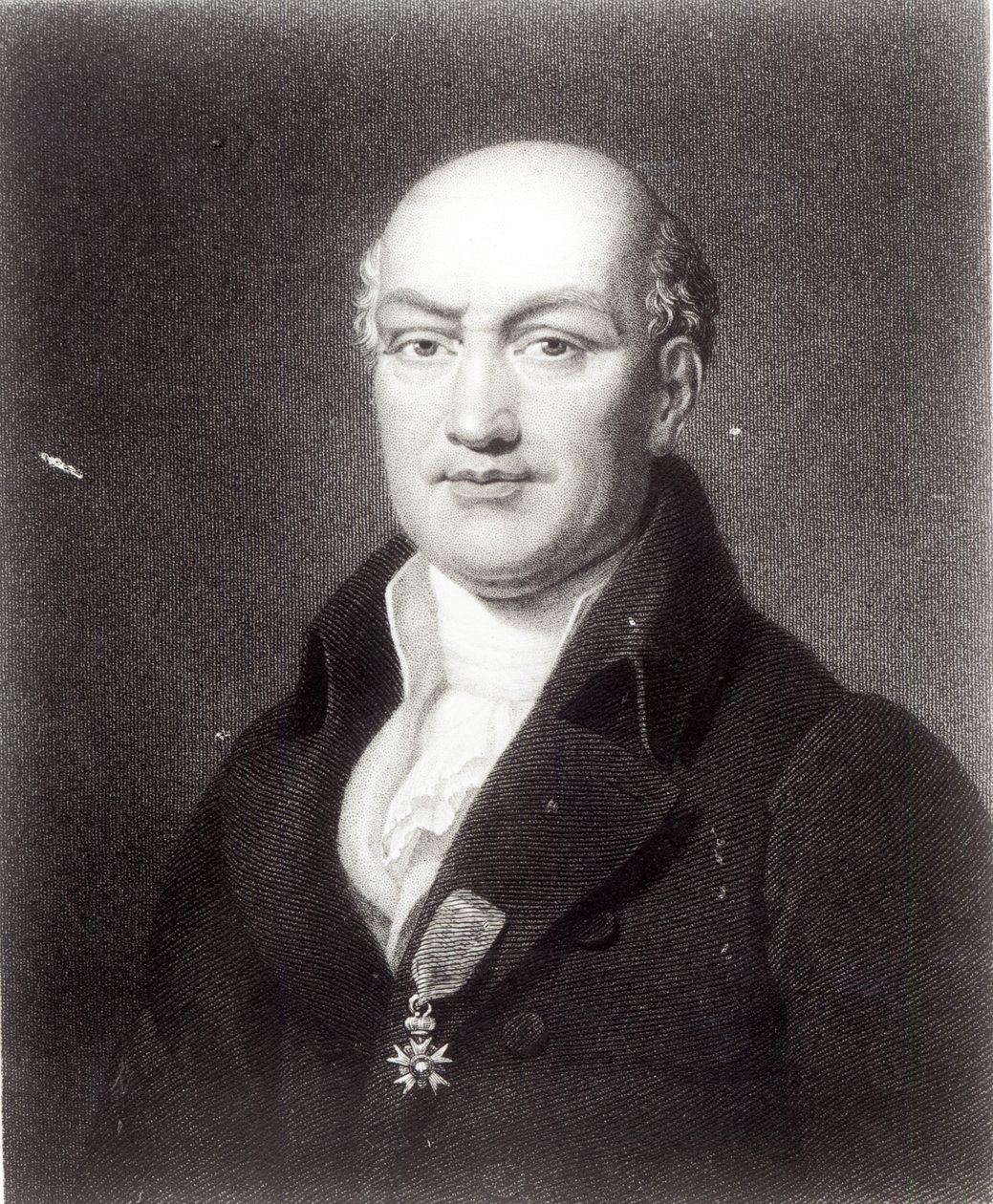 Portret Jean Baptiste Joseph Delambre (1749-1822) autorstwa French School