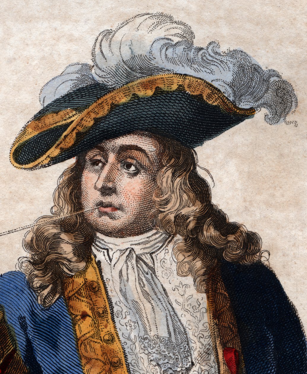 Portret Jeana Barta (1650-1702), francuskiego korsarza. autorstwa French School