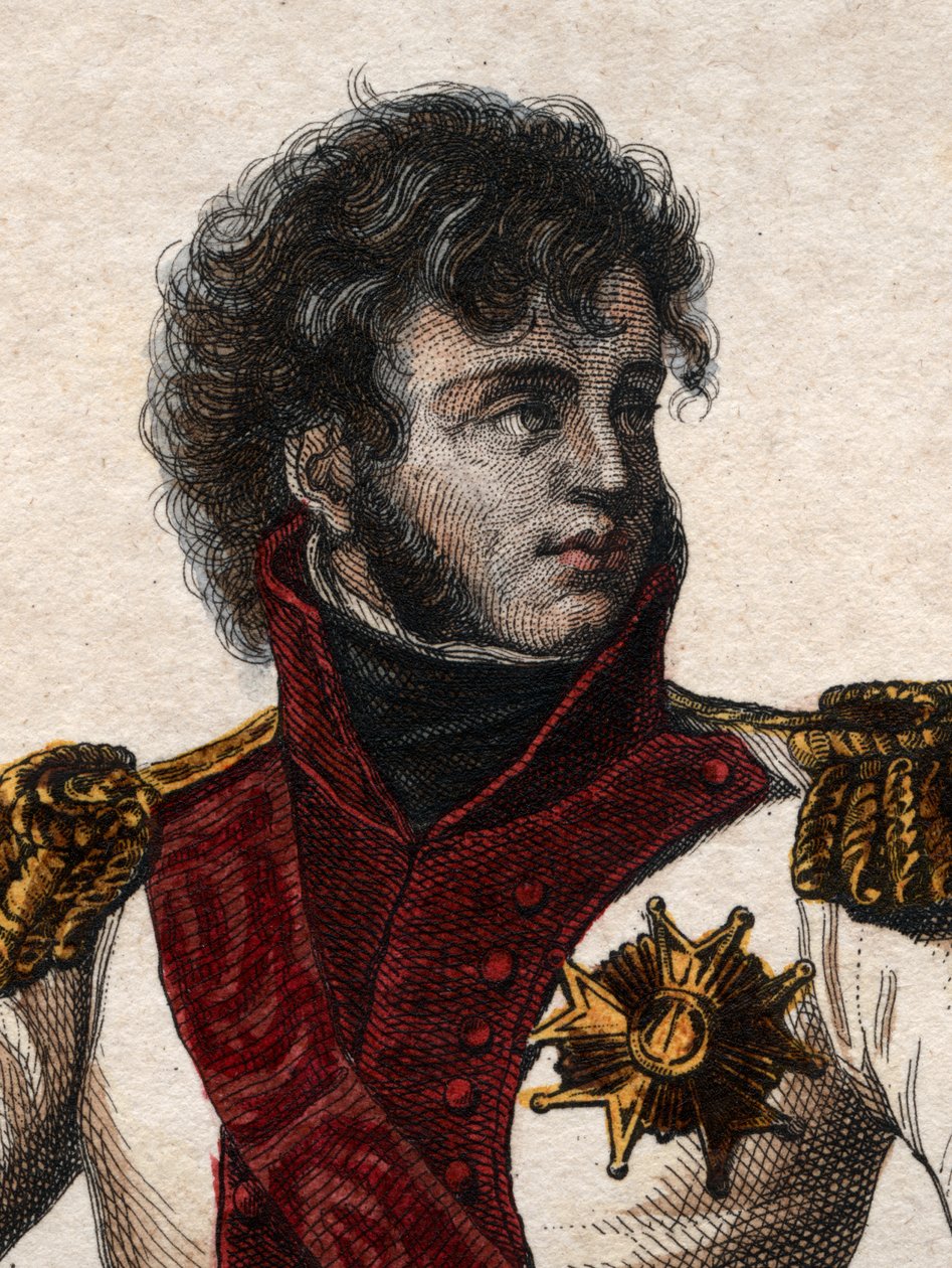 Portret Joachima Murata (1767-1815), marszałka Francji i wielkiego admirała. autorstwa French School