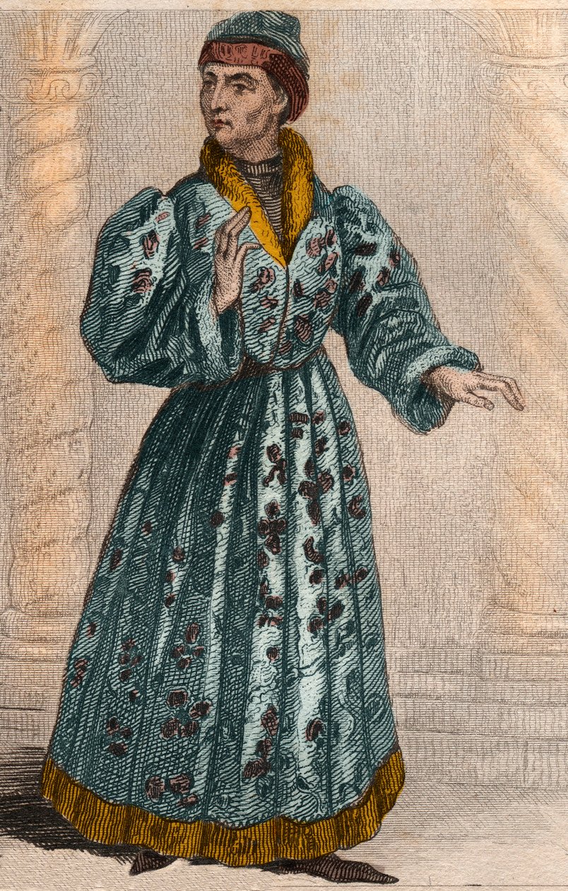 Portret Jana Nieustraszonego (1371-1419) księcia Burgundii. autorstwa French School