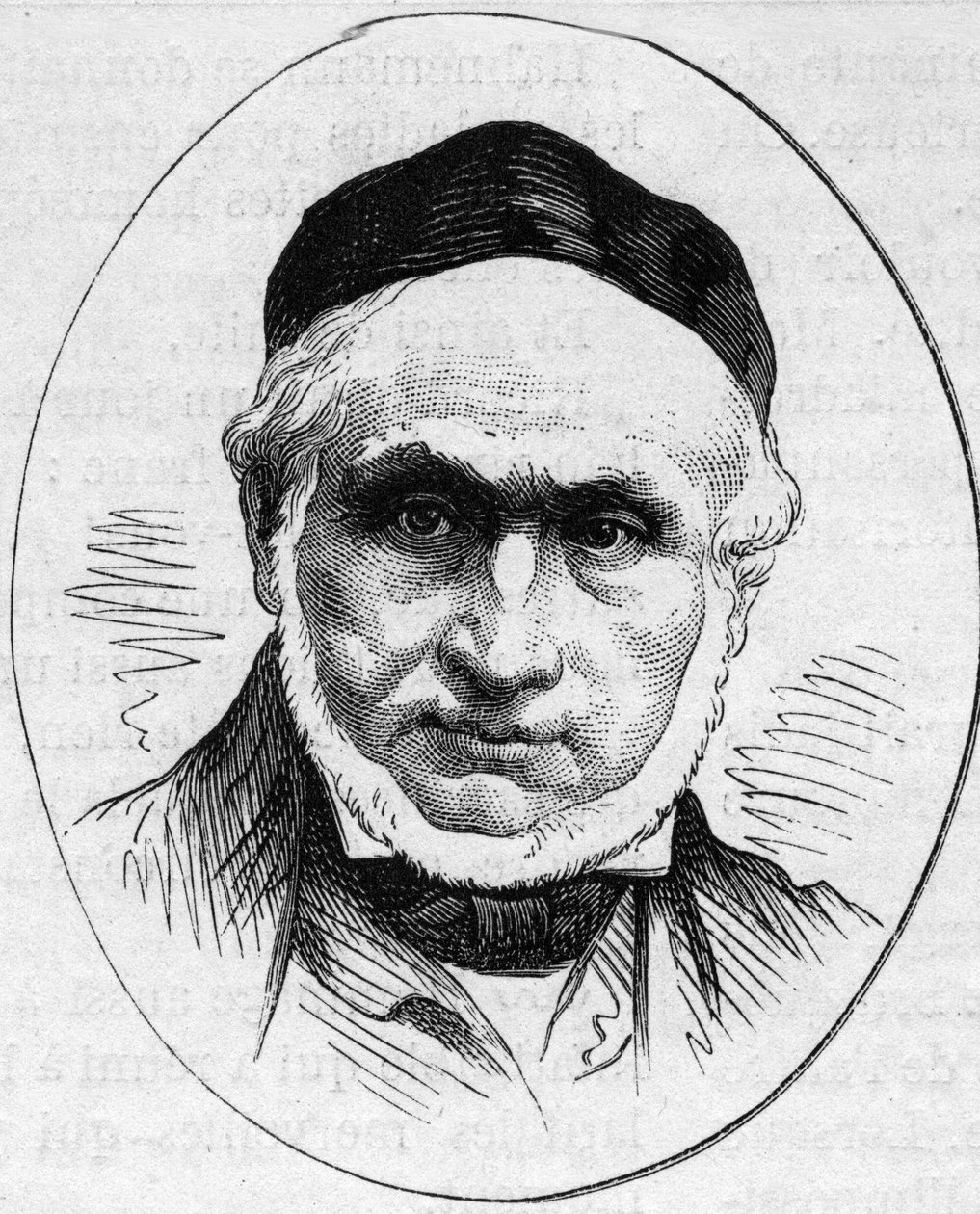 Portret Josepha Nicolasa Robert Fleury (Robert-Fleury autorstwa French School