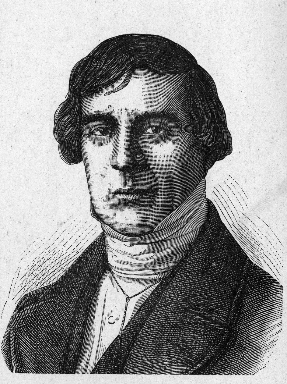 Portret Julesa Barthelemy Saint - Hilaire Saint Hilaire (Saint Hilaire) (1805 - 1895), francuski uczony i polityk - w „Album de la Science; wybitni naukowcy; Wielkie odkrycia”” 1896. autorstwa French School