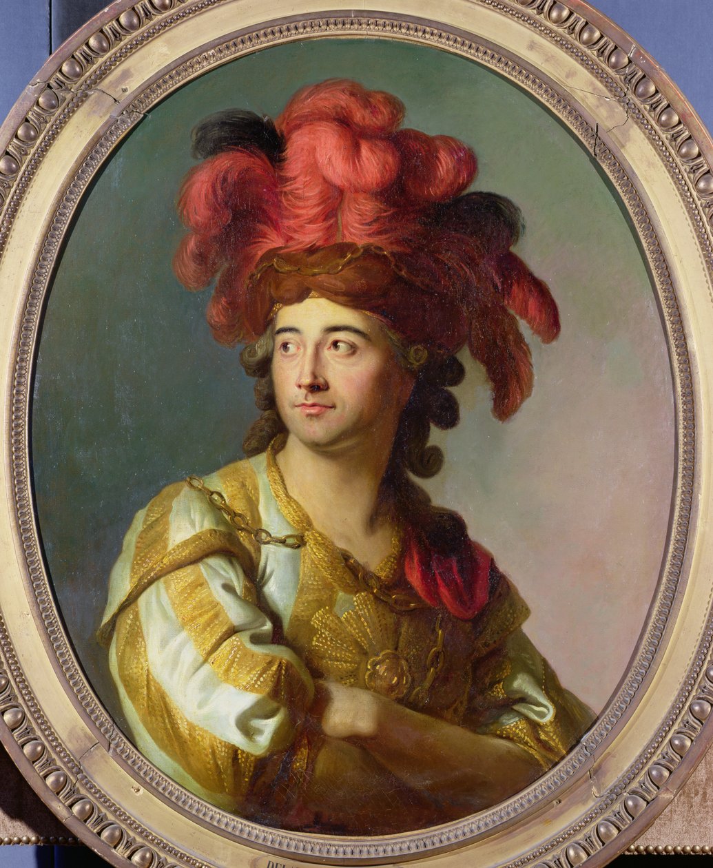 Portret Larive autorstwa French School