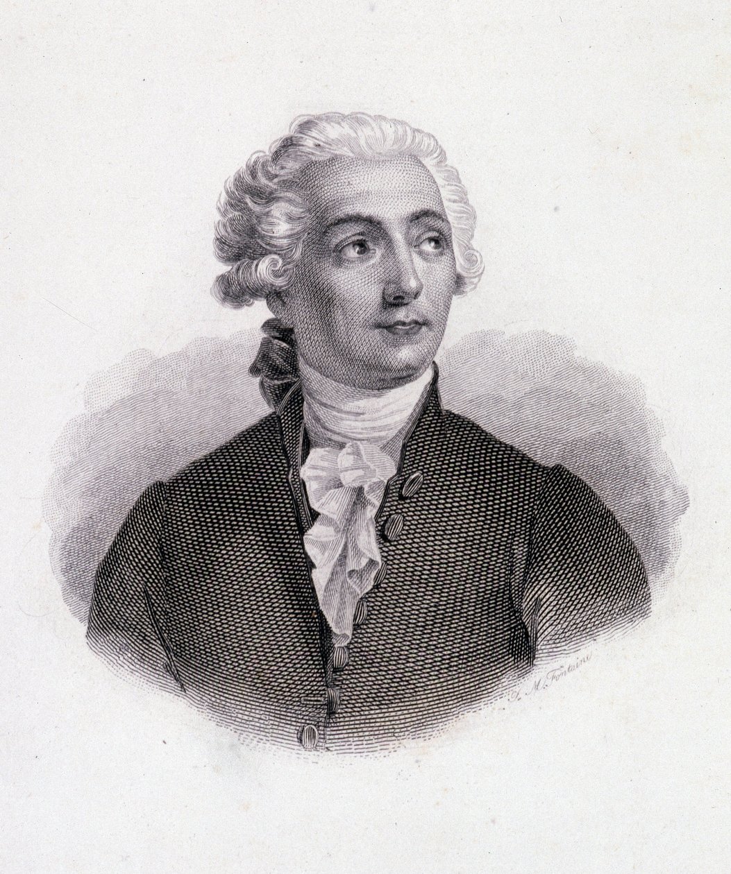 Portret Lavoisiera autorstwa French School