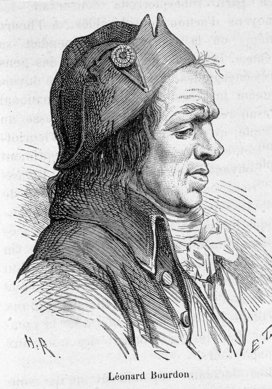 Portret Leonarda Bourdona (1754-1807), francuskiego polityka - w „L