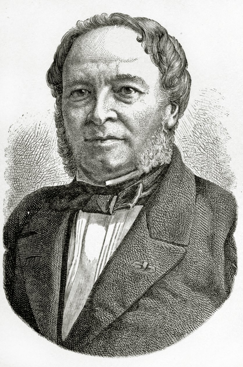 Portret Louiego Hachette