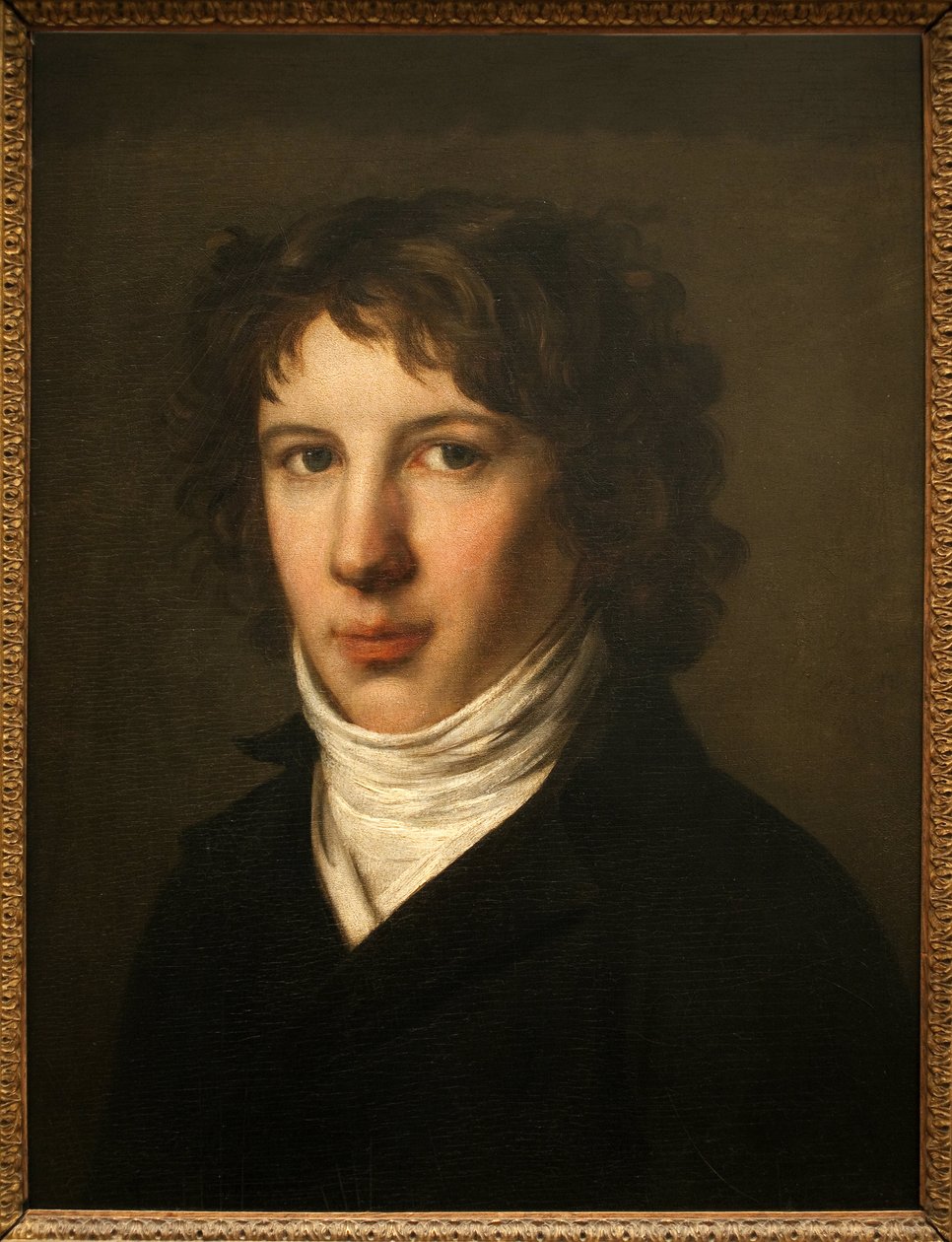 Portret Ludwika Antoniego de Saint-Just, 1793 autorstwa French School