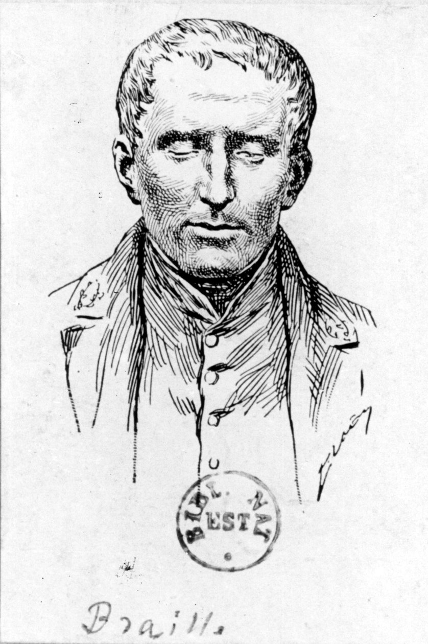 Portret Louisa Braille