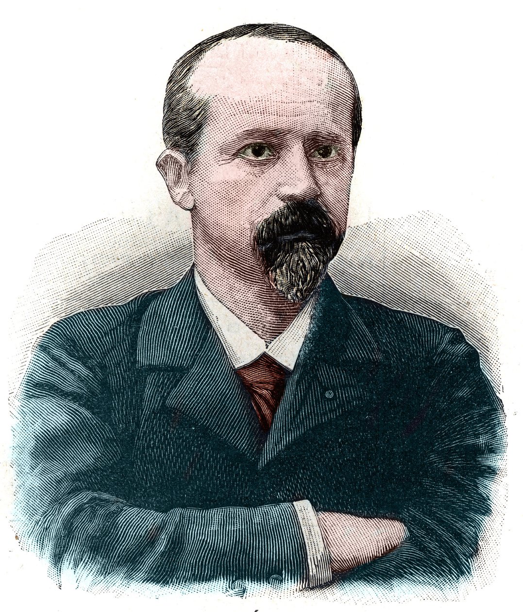 Portret Louis Jean Baptiste Lepine (1846 -1933) Francuski prawnik i polityk, twórca Konkursu Lepine. autorstwa French School