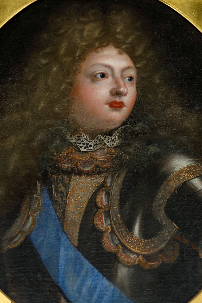 Portret Louisa le Dauphina (Louis The Dolphin) autorstwa French School