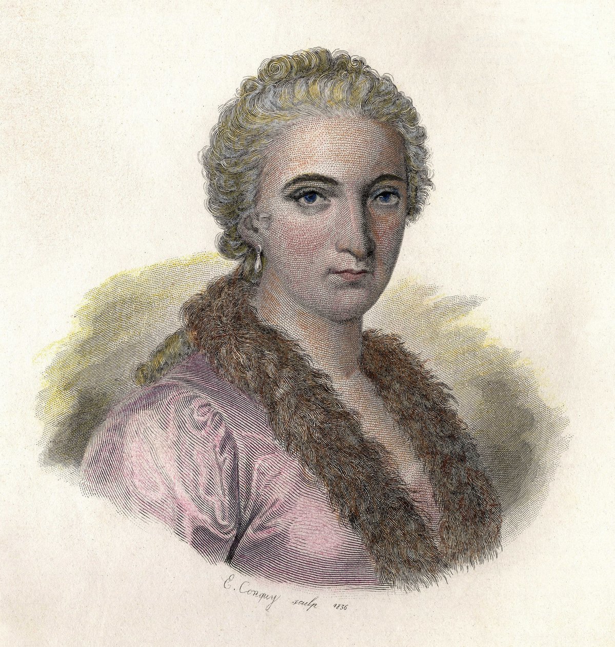 Portret Marii Gaeteny Agnesi autorstwa French School