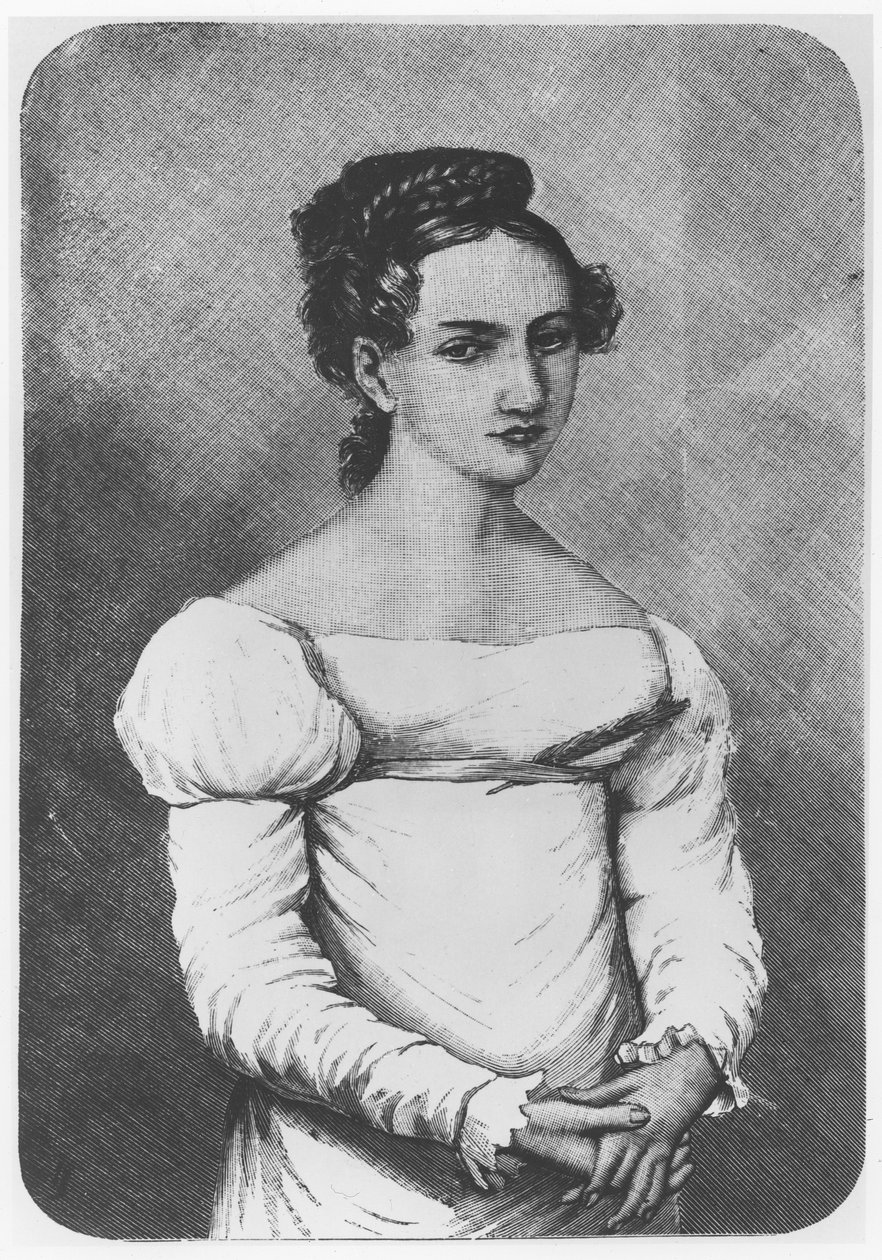 Portret Marii Wereszczaka autorstwa French School