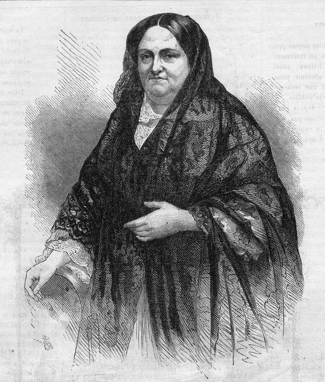 Portret Marie Christine Ferdinande de Bourbon autorstwa French School
