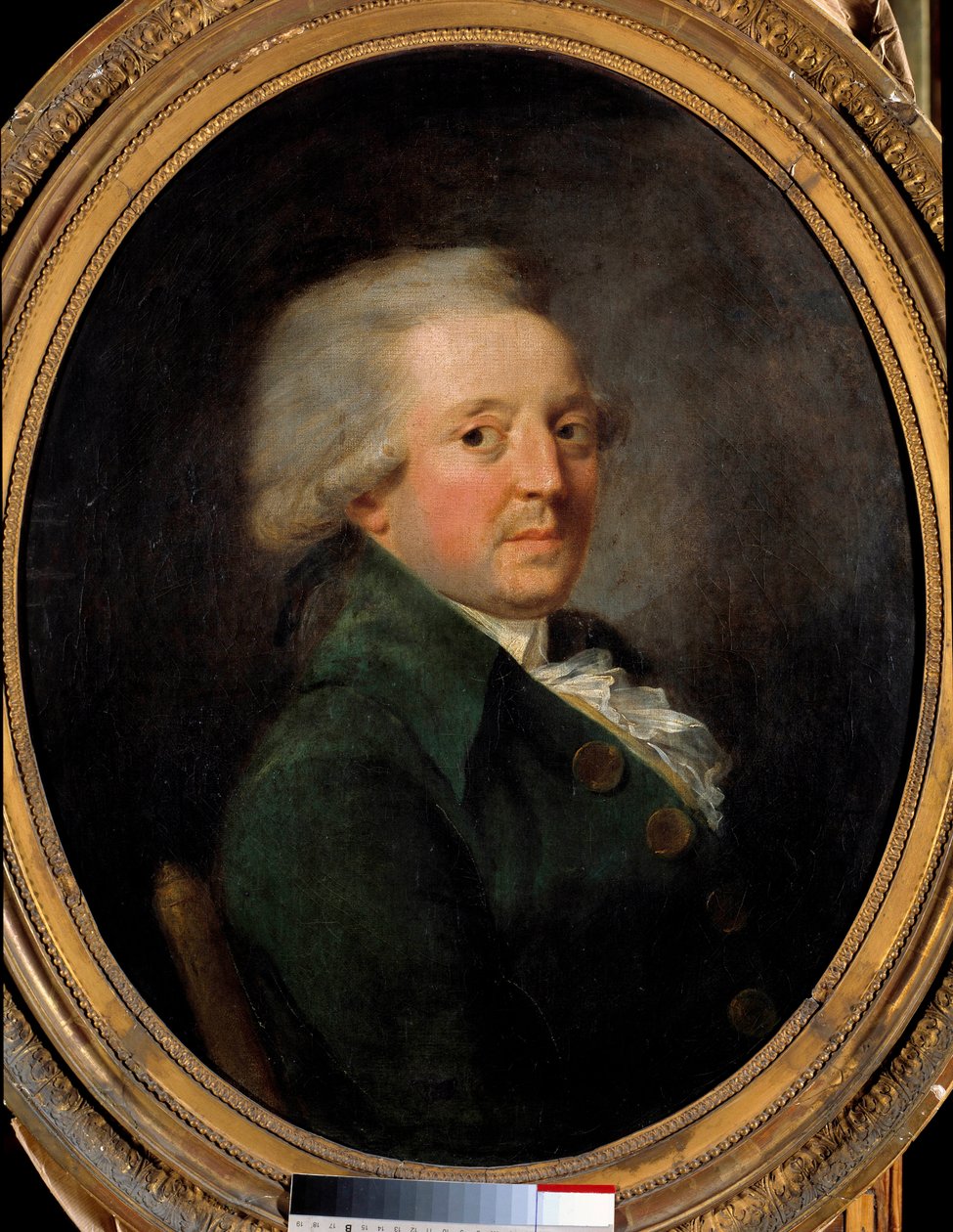 Portret Marie Jean Antoine Nicolas de Caritat, markiza de Condorcet (1743-1793), francuskiego filozofa. Anonimowe malarstwo francuskie autorstwa French School