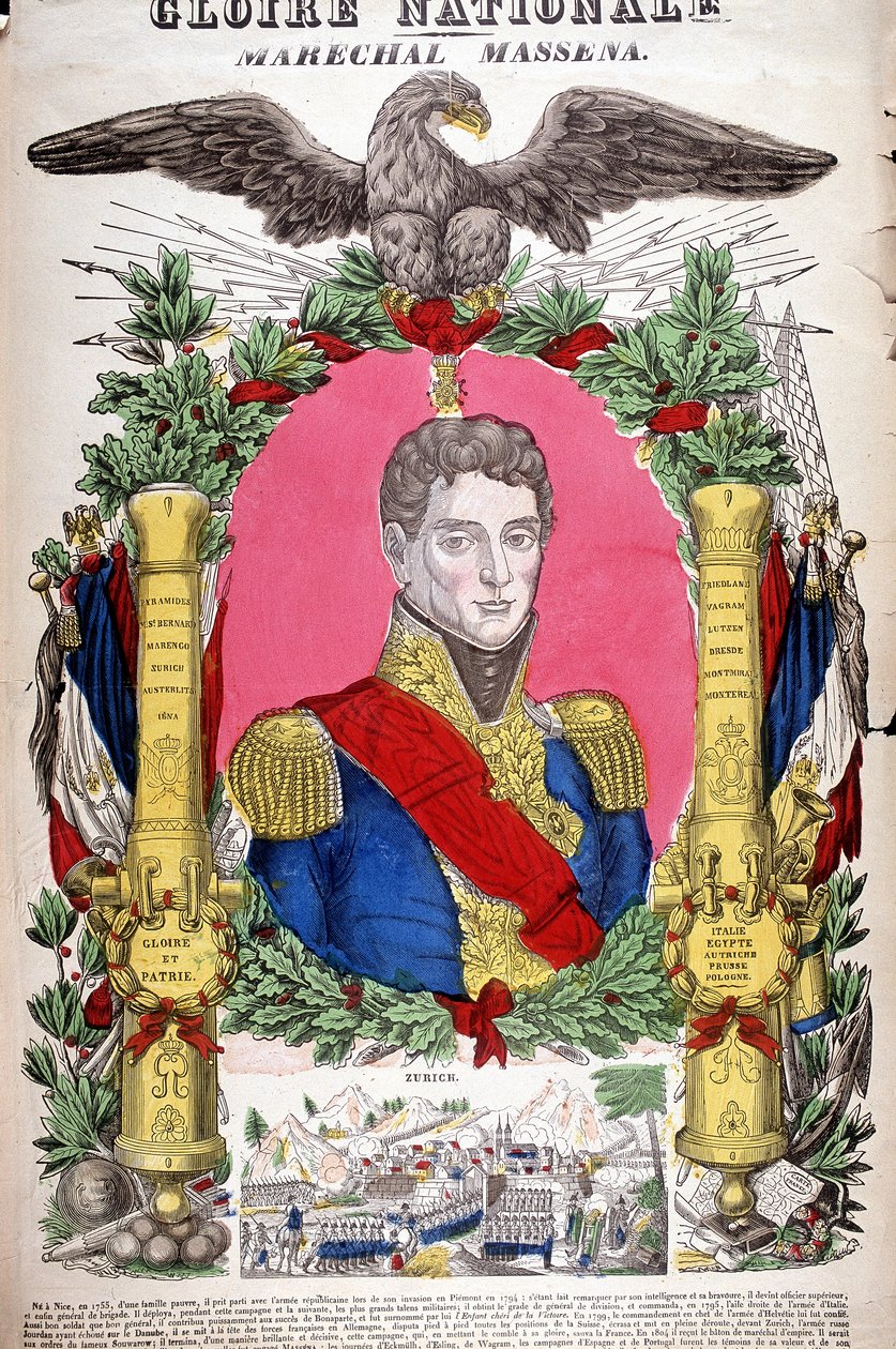 Portret marszałka Masseny (1756 - 1817). autorstwa French School