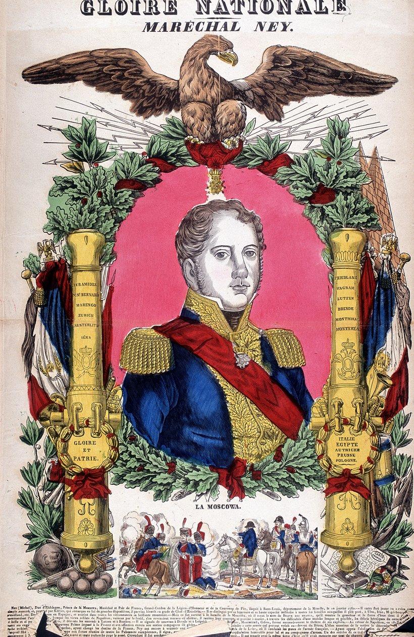 Portret marszałka Michela Neya (1769 - 1815). autorstwa French School