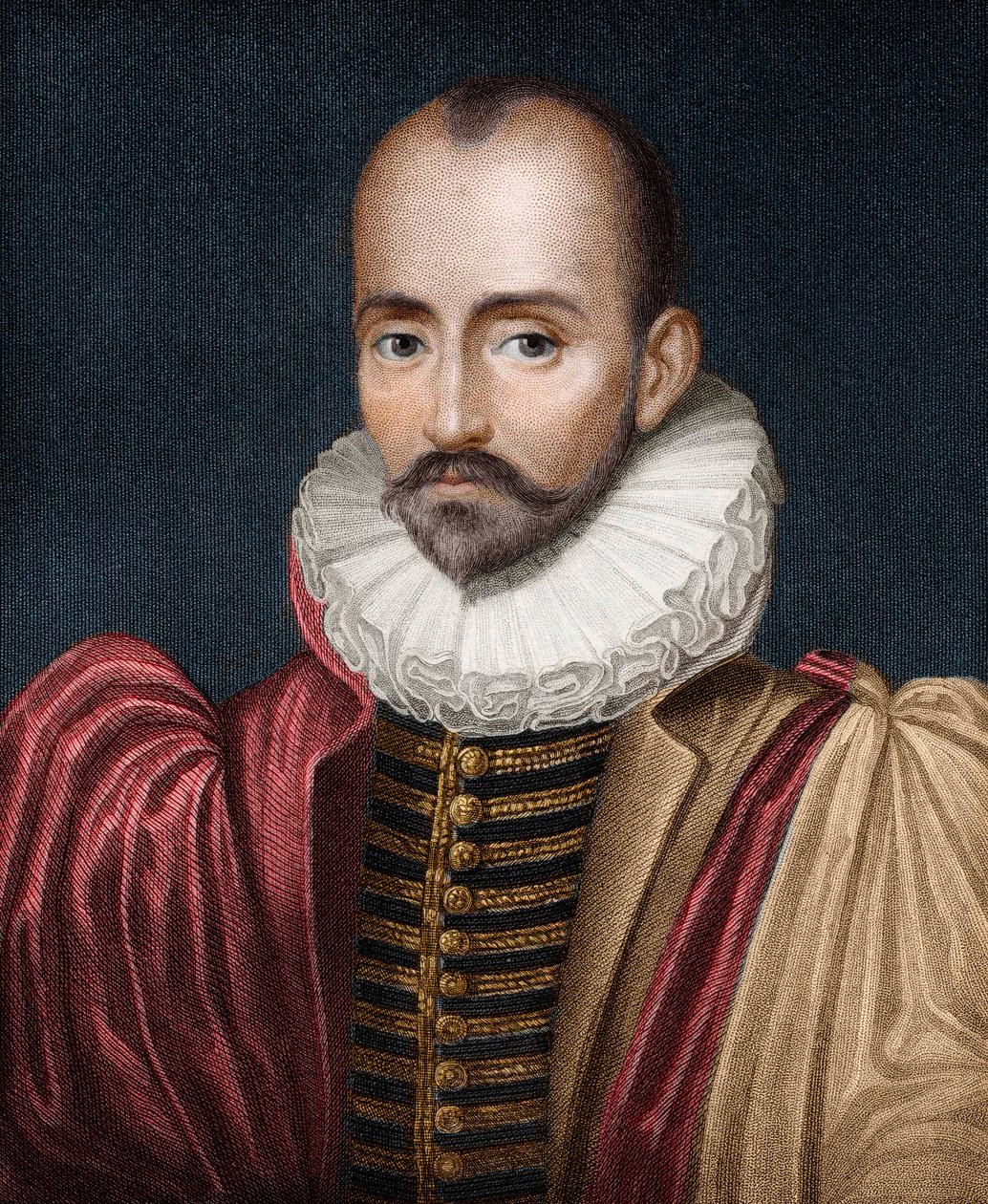 Portret Michela Eyquema de Montaigne autorstwa French School