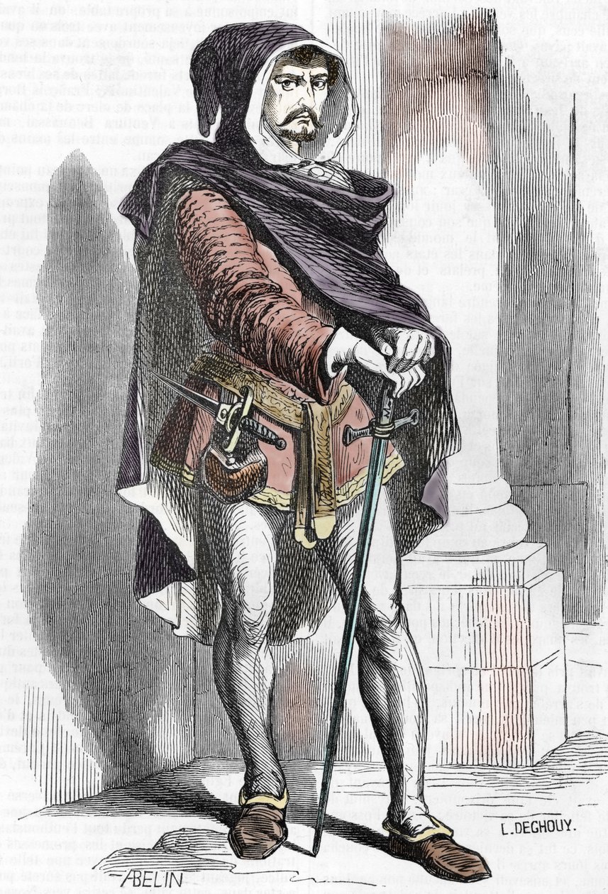Retrato de Michelotto Corellapolish autorstwa French School