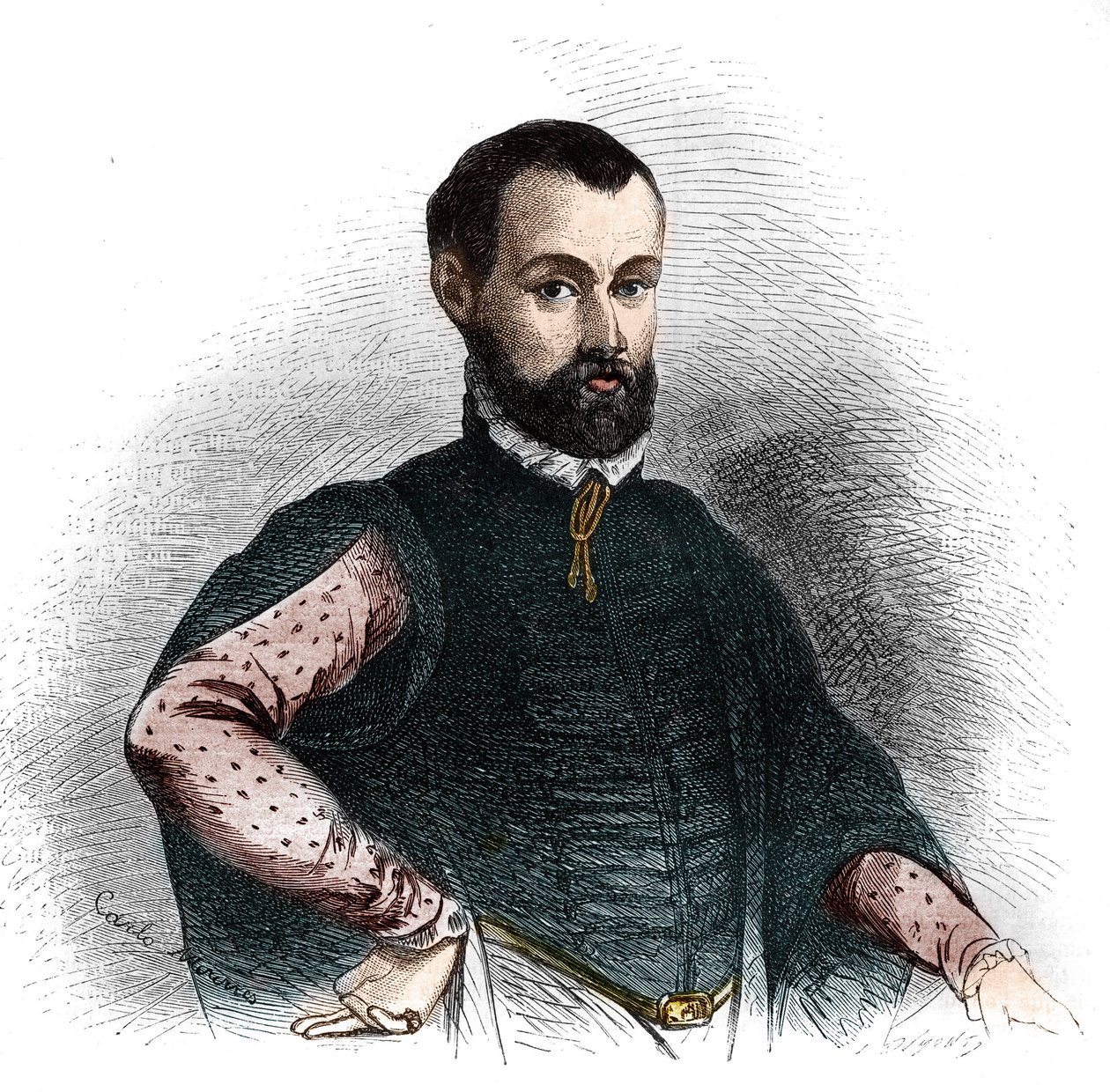 Portret Niccolo – Bernardo dei Machiavelli (Nicolas Machiavel autorstwa French School