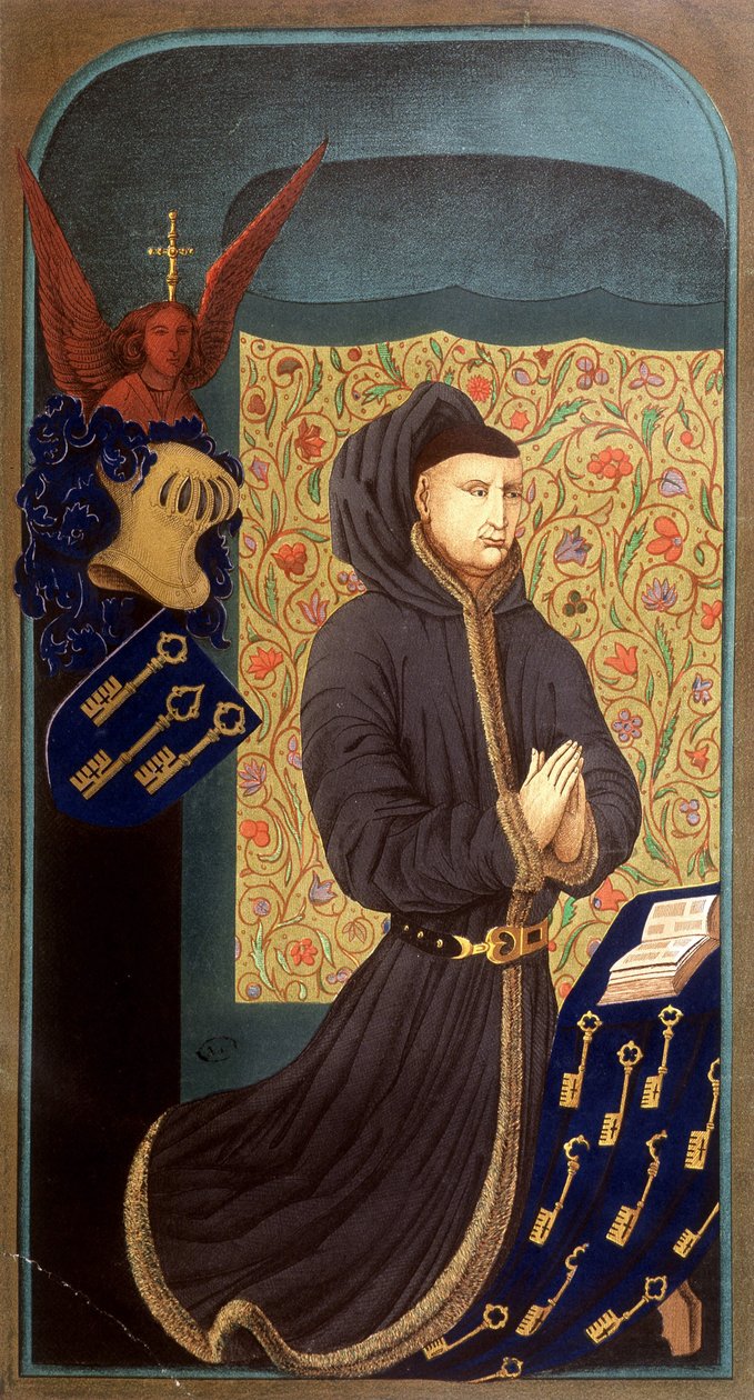 Portret Nicolasa Rolina, kanclerza Burgundii pod rządami Philippe