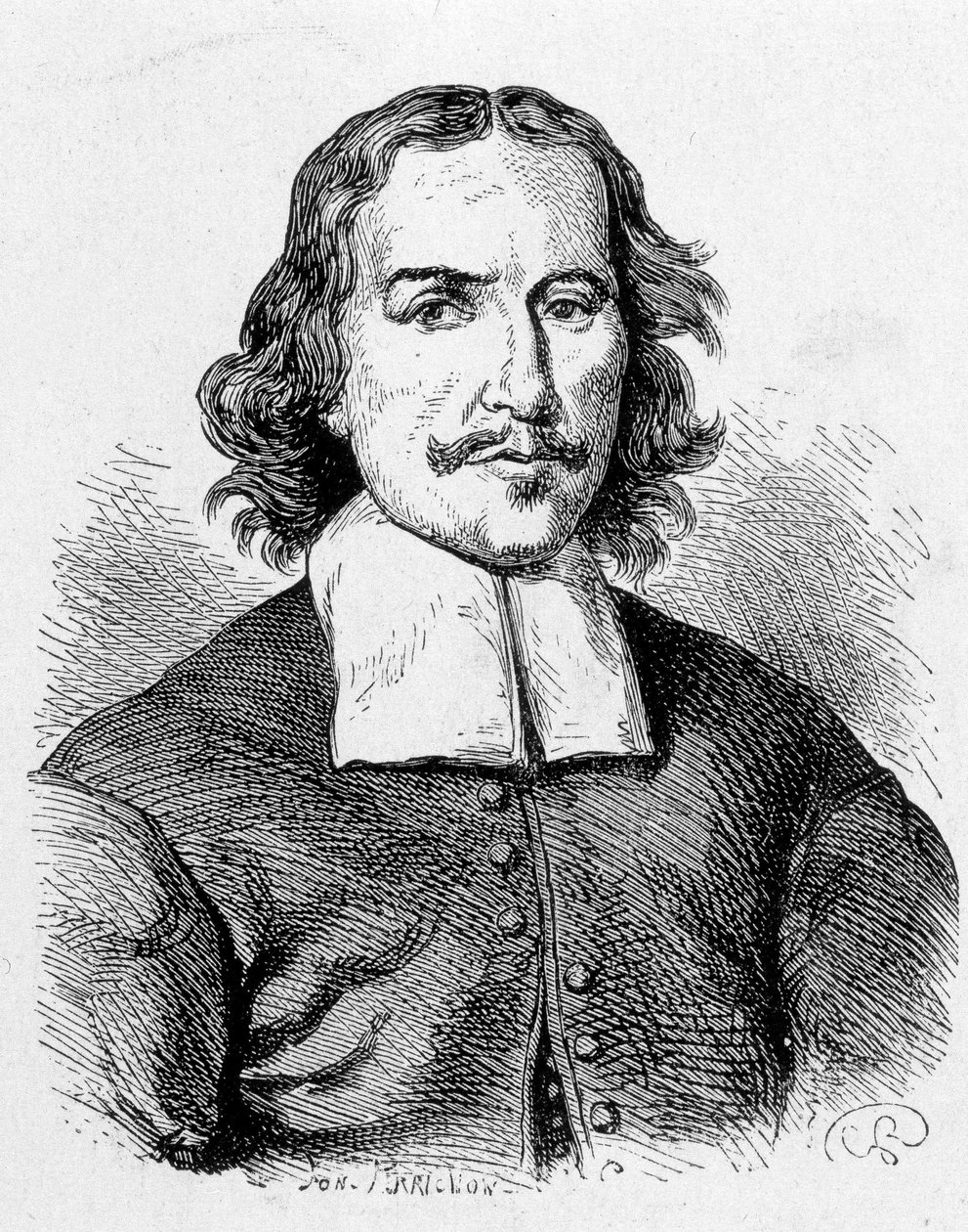 Portret Otto von Guericke (Otto de Guericke autorstwa French School