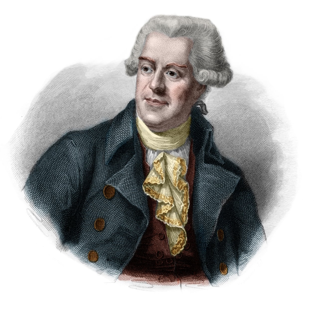Portret Pascala (Pasquale) Paoli (1725-1807) Korsykańskiego patrioty i przywódcy. autorstwa French School
