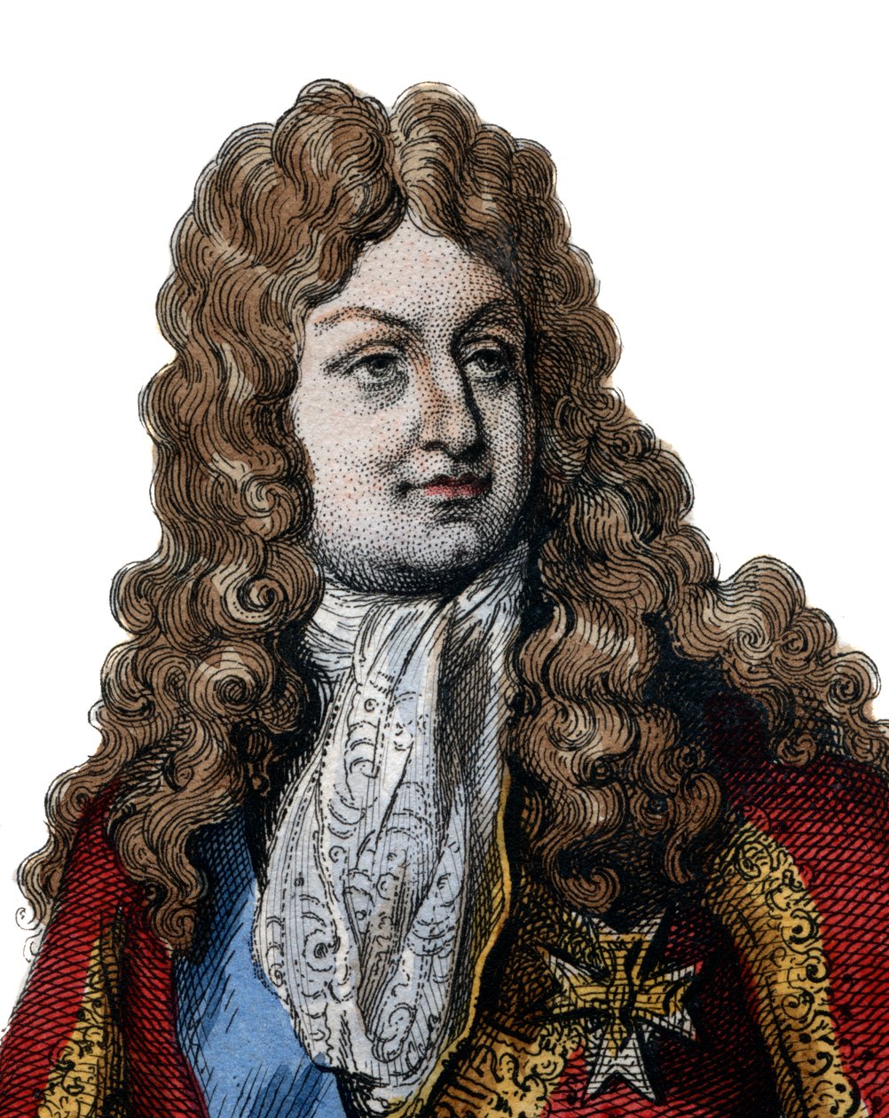 Portret Filipa II, księcia Orleanu (1674-1723). autorstwa French School