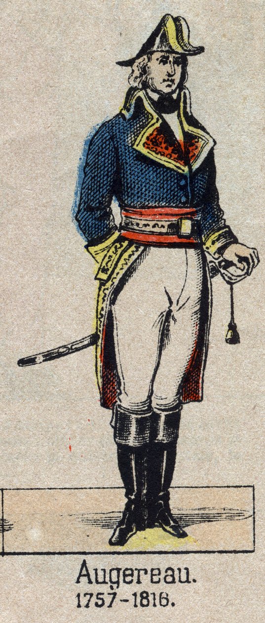 Portret „” Pierre Francois Charles Augereau, książę Castiglione (marszałek Augereau) Marechal Francji (Paryż autorstwa French School