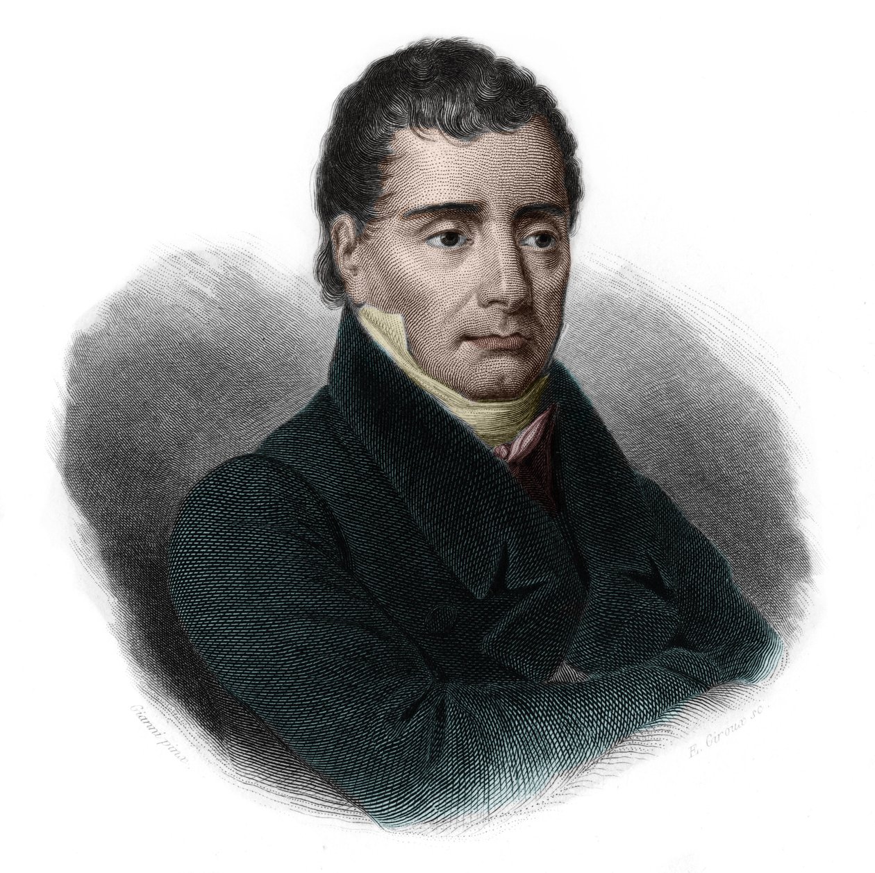 Portret Pierre Paul Royer-Collard (Royer Collard autorstwa French School