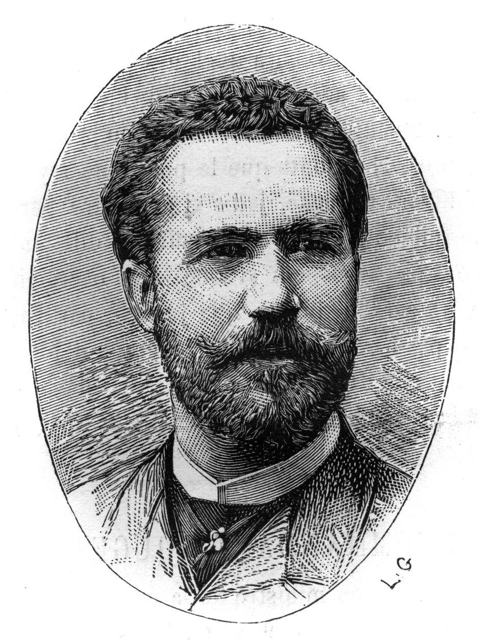 Portret Sebastiana Juliana Gayarre Garjona (1844-1890), hiszpańskiego tenora. Grawerowanie w „Świat Ilustrowany”, 20 marca autorstwa French School