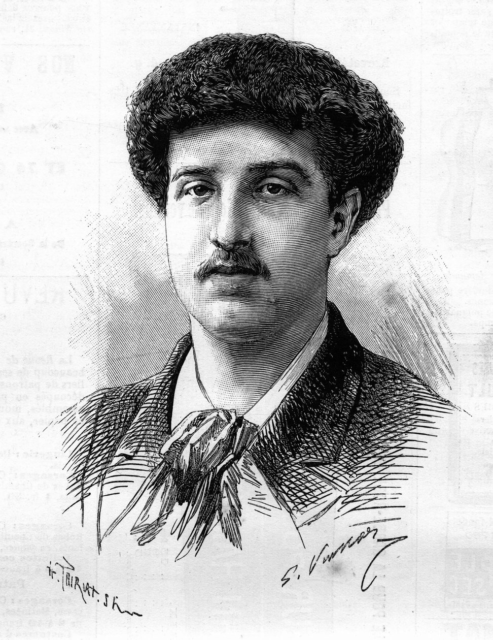 Portret sierżanta Julesa Bobillota (1860-1885), kolonialnego bohatera szkoły III RP. autorstwa French School