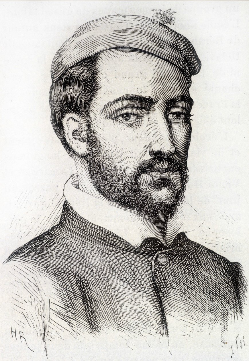 Portret Theodore Gericault, francuskiego malarza (1791 - 1824) - w „” L
