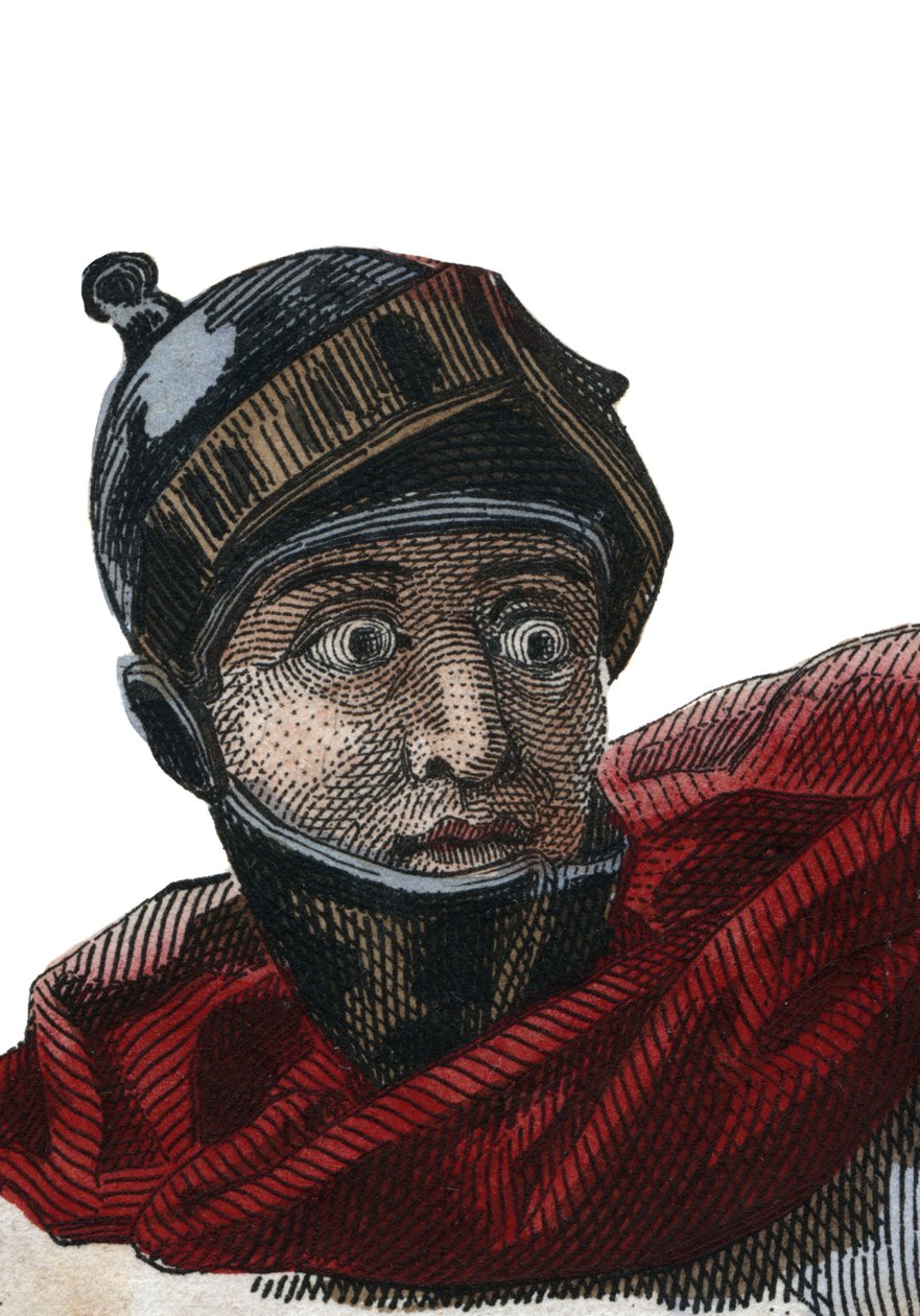 Portret Wilhelma I Zdobywcy (1027-1087), księcia Normandii i pierwszego króla Anglii normańskiego. autorstwa French School