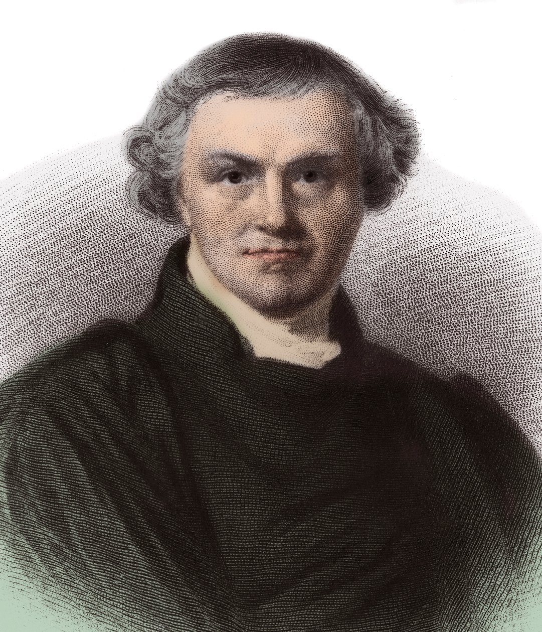 Portret Williama Whewella (1794-1866), brytyjskiego filozofa i historyka. autorstwa French School