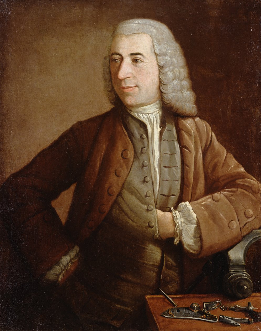 Portret złotnika autorstwa French School