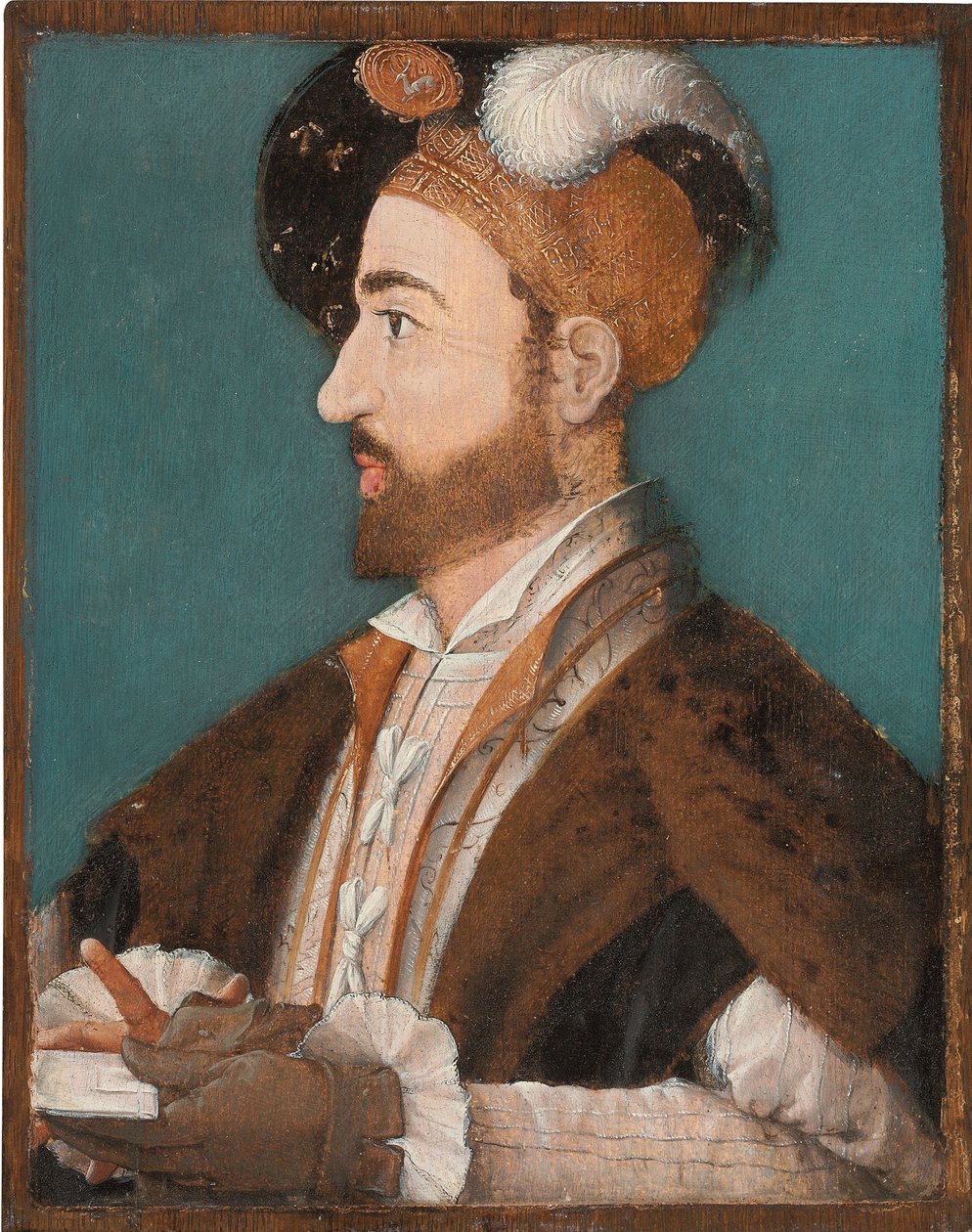 Portret szlachcica, tradycyjnie utożsamiany z Filipem I, królem Kastylii, ok. 1630 autorstwa French School