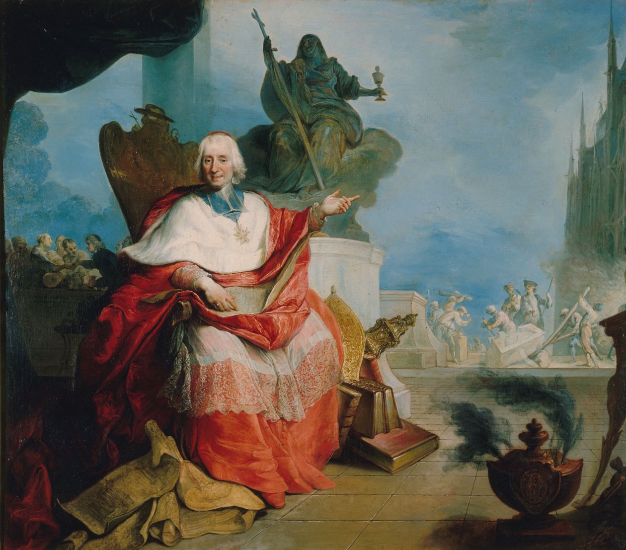 Muotokuva kardinaali Louis Antoine de Noailles