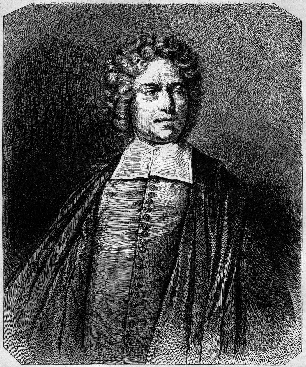 Portret opata św. Piotra (Charles Irenee Castel de Saint-Pierre autorstwa French School