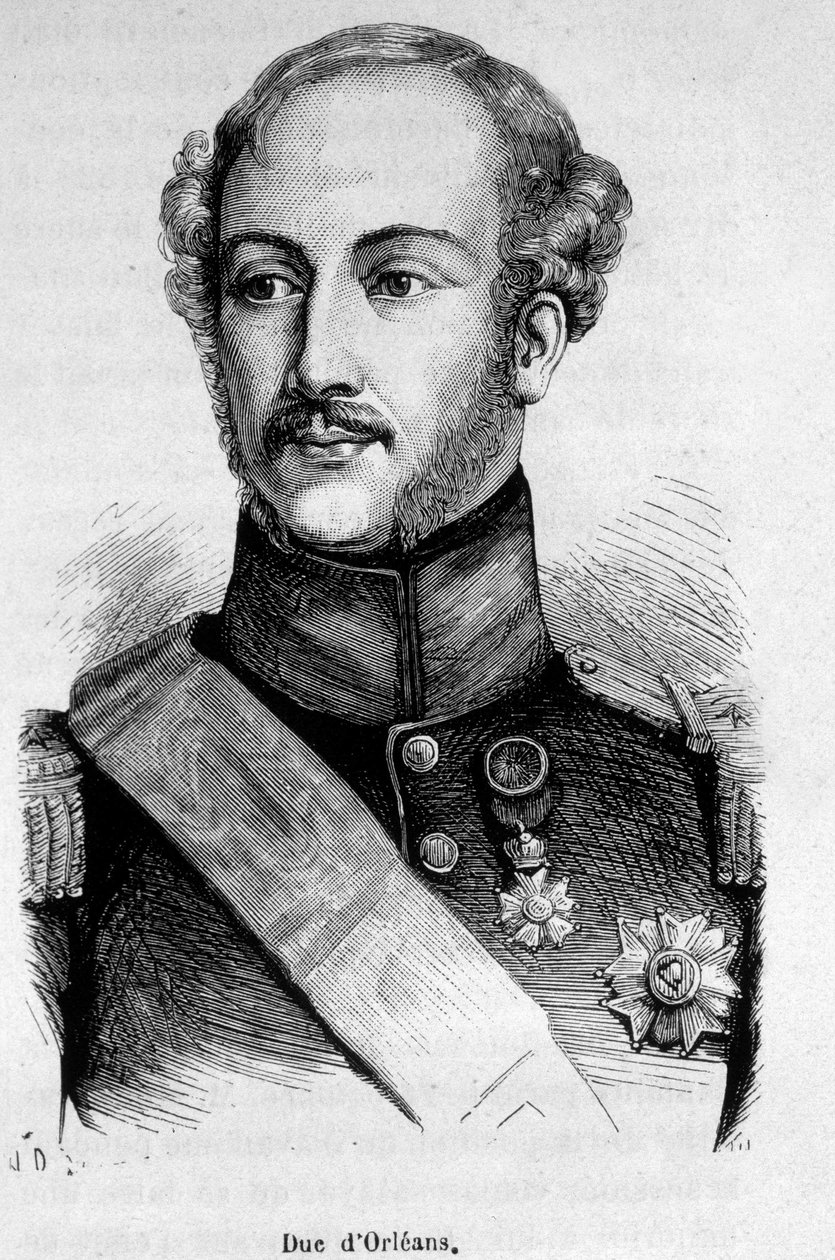 Portret księcia Orleanu autorstwa French School